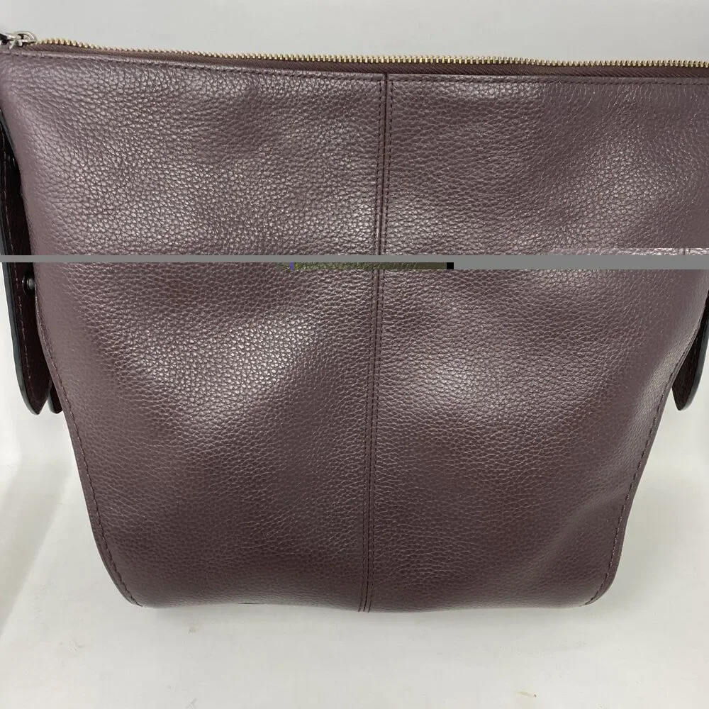 Coach  Brown Leather Crossbody Shoulder Bag Bucket Purse 21377